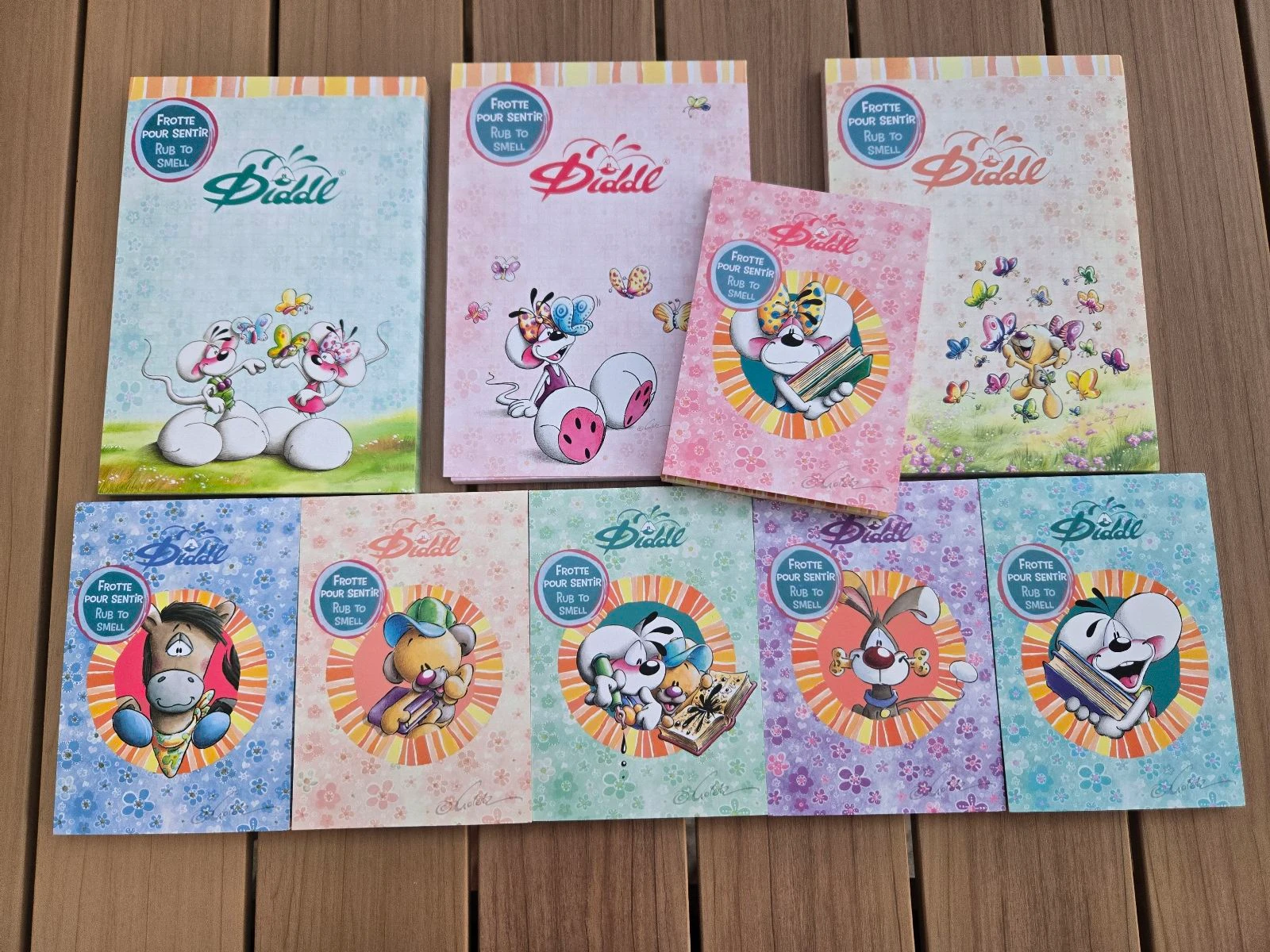 Lote de 10 hojas Diddl colección verano 2026 – photo 3